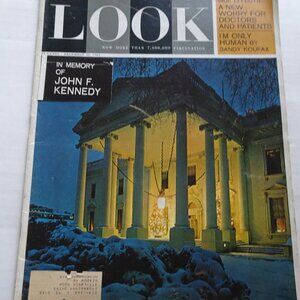 Look Magazine - In Memory of John F Kennedy - December 31, 1963 Issue